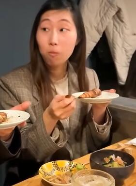 Japanese street food skewers (yaki) izakaya